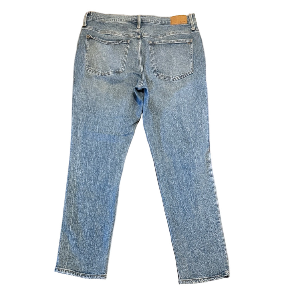 Madewell The Perfect Vintage Straight Leg Denim Jeans Size 31 Tall - Picture 2 of 2